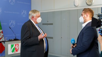 Presse-Briefing zur aktuellen Lage und zu weiteren Maßnahmen der Landesregierung im Zusammenhang mit der Corona-Pandemie