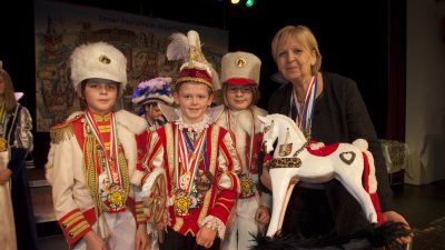 Kindertollitäten 2014 - Kinderprinzenpaar aus Krefeld-Verberg