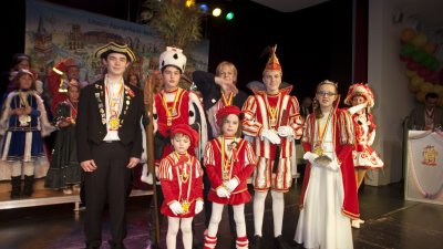 Kindertollitäten 2014 - Kinderdreigestirn aus Jülich