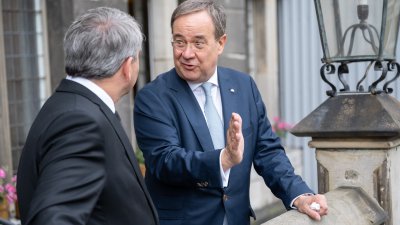 Ministerpräsident Laschet empfängt Präsidenten der französischen Region Hauts-de-France Xavier Bertrand