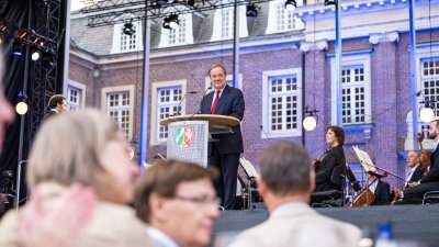 Sommerkonzert der Landesregierung anlässlich der Gründung des Landes Nordrhein-Westfalen vor 75 Jahren