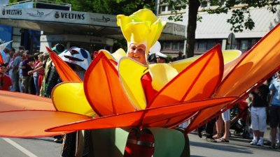 Die Festparade zum Nordrhein-Westfalen-Tag 2012