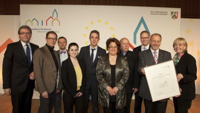 Europaaktive Kommunen aus NRW ausgezeichnet, 12.04.2013