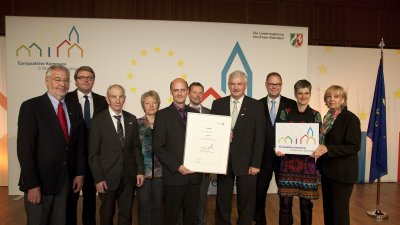 Europaaktive Kommunen aus NRW ausgezeichnet, 12.04.2013