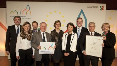 Europaaktive Kommunen aus NRW ausgezeichnet, 12.04.2013