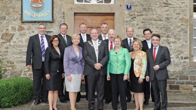 Landeskabinett zu Gast in Hückeswagen, 05.07.2013