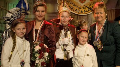 Ministerin Löhrmann empfängt die Kinderprinzenpaare und Kinderdreigestirne aus Nordrhein-Westfalen, 14.01.2013