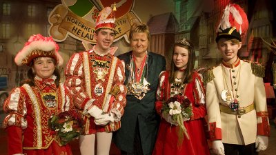 Ministerin Löhrmann empfängt die Kinderprinzenpaare und Kinderdreigestirne aus Nordrhein-Westfalen, 14.01.2013