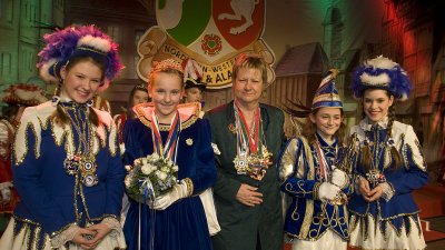 Ministerin Löhrmann empfängt die Kinderprinzenpaare und Kinderdreigestirne aus Nordrhein-Westfalen, 14.01.2013