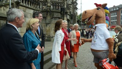 Kronprinzessin Mary von Dänemark in NRW, 24.06.2013