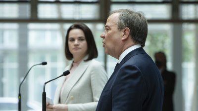 Ministerpräsident Armin Laschet empfängt Swetlana Tichanowskaja