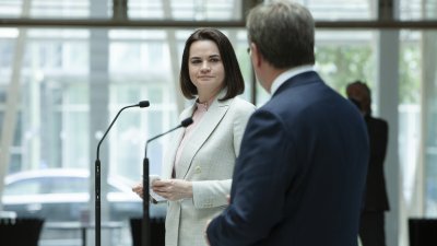 Ministerpräsident Armin Laschet empfängt Swetlana Tichanowskaja