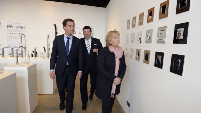 Niederländischer Ministerpräsident Mark Rutte zu Besuch in Nordrhein-Westfalen, 15.01.2014