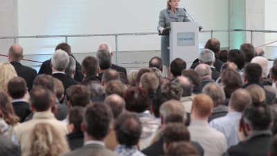 16.05.2012: Einweihung des Siemens-Service- und Logistikzentrums Duisburg