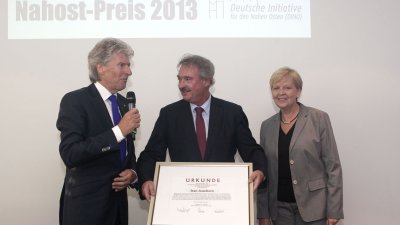 Verleihung des Nahost-Preises 2013, 18.07.2013