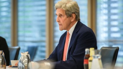 Ministerpräsident Armin Laschet empfängt US-Klimasondergesandten John Kerry