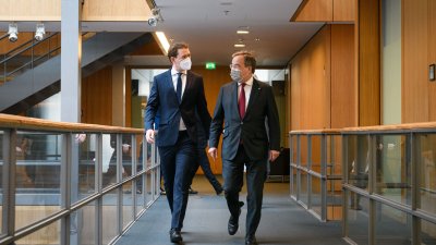 Ministerpräsident Armin Laschet empfängt den österreichischen Bundeskanzler Sebastian Kurz