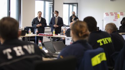 Ministerpräsident Armin Laschet besucht Altena