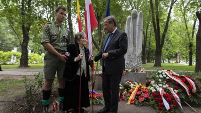 Wanda Traczyk-Stawska, Überlebende des Warschauer Aufstandes