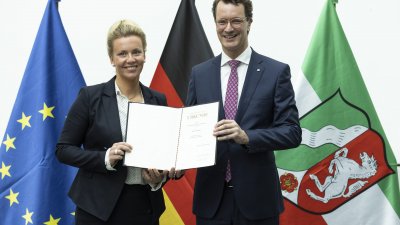 Ina Brandes zur neuen Ministerin für Verkehr des Landes Nordrhein-Westfalen ernannt