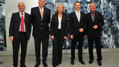 10.05.2012: Ministerpräsdientin Kraft zu Gast bei der Trimet Aluminium AG