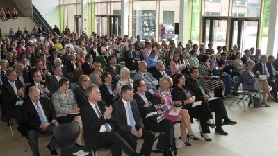 Einweihungsfeier der Marga-Spiegel-Sekundarschule in Werne, 04.07.2013