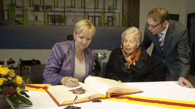 Einweihungsfeier der Marga-Spiegel-Sekundarschule in Werne, 04.07.2013