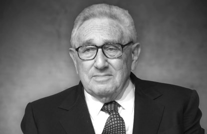 Porträtfoto von Henry Kissinger