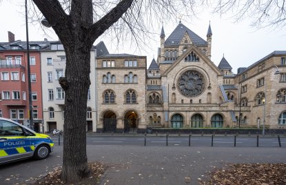 Gebäudeansicht der Synagogen-Gemeinde Köln